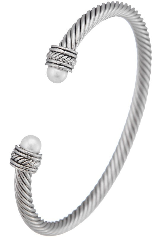 Sabrina Cable Cuff Bracelet