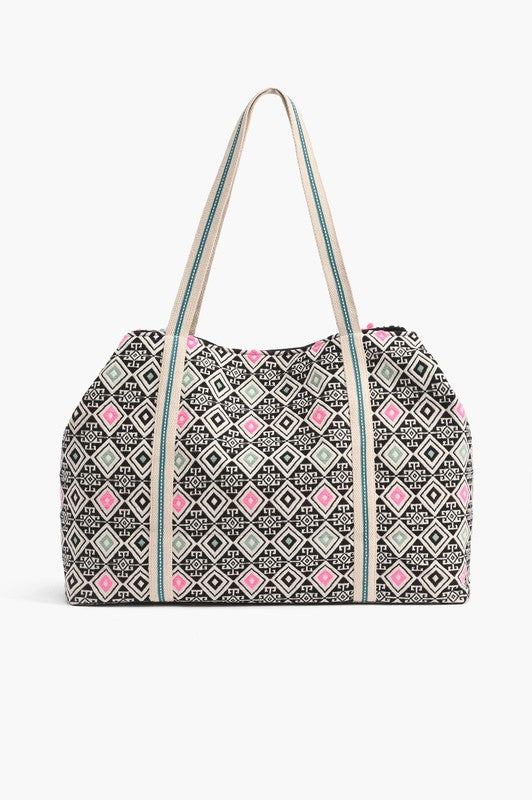 Dragonfly Embellished Tote