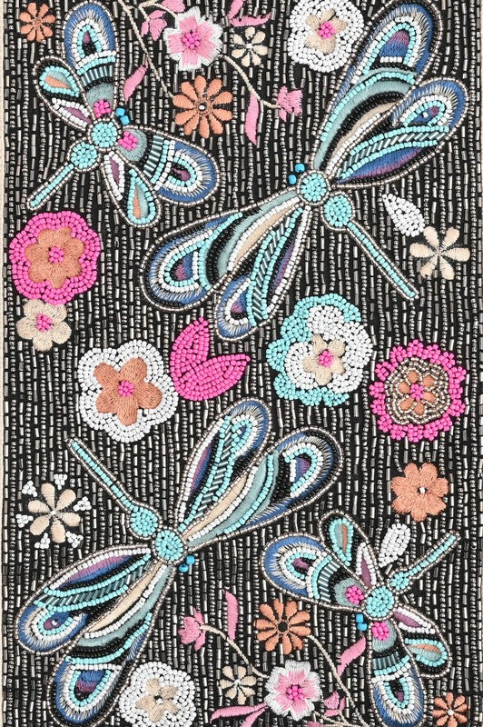 Dragonfly Embellished Tote