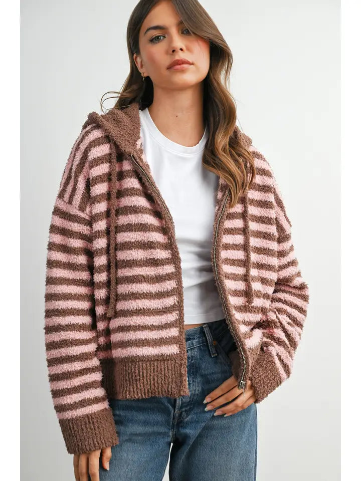 Snuggle Stripes Sweater
