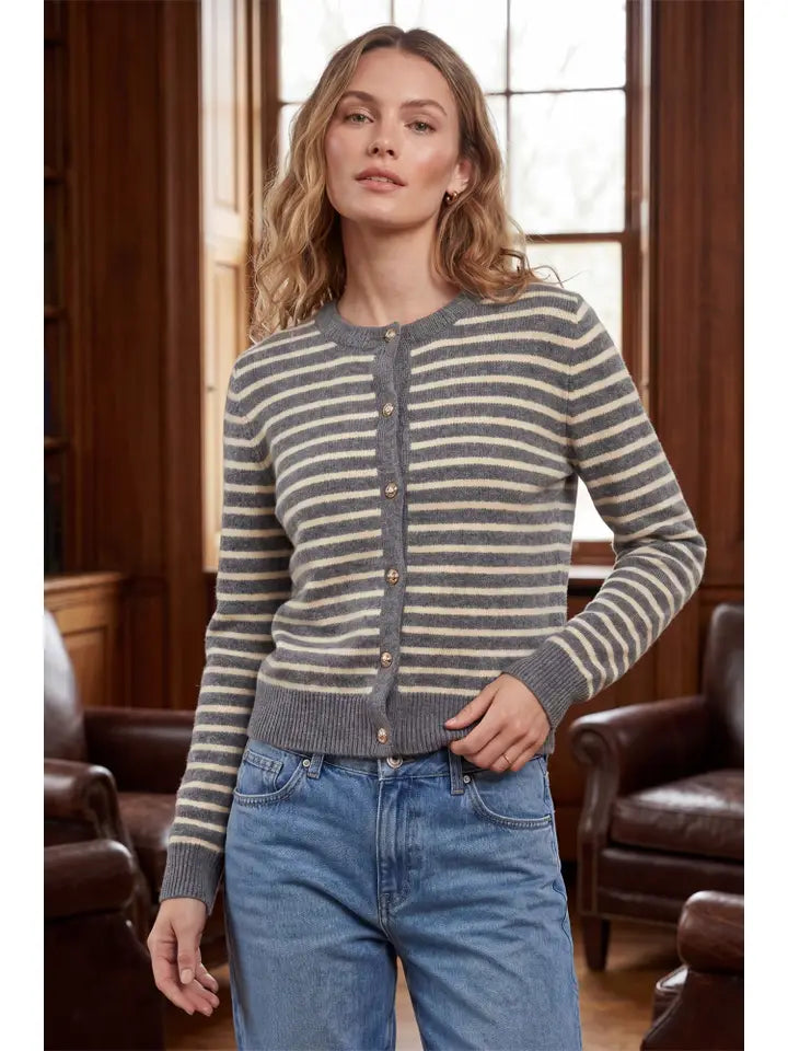 Golden Button Cardigan
