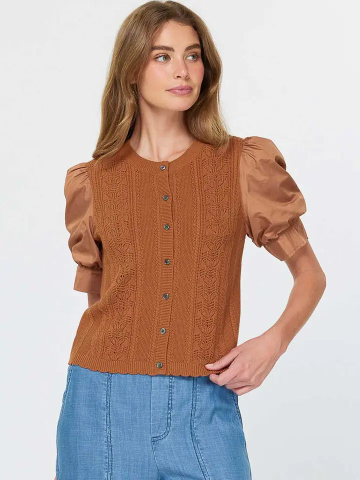 Copper Rose Cardigan