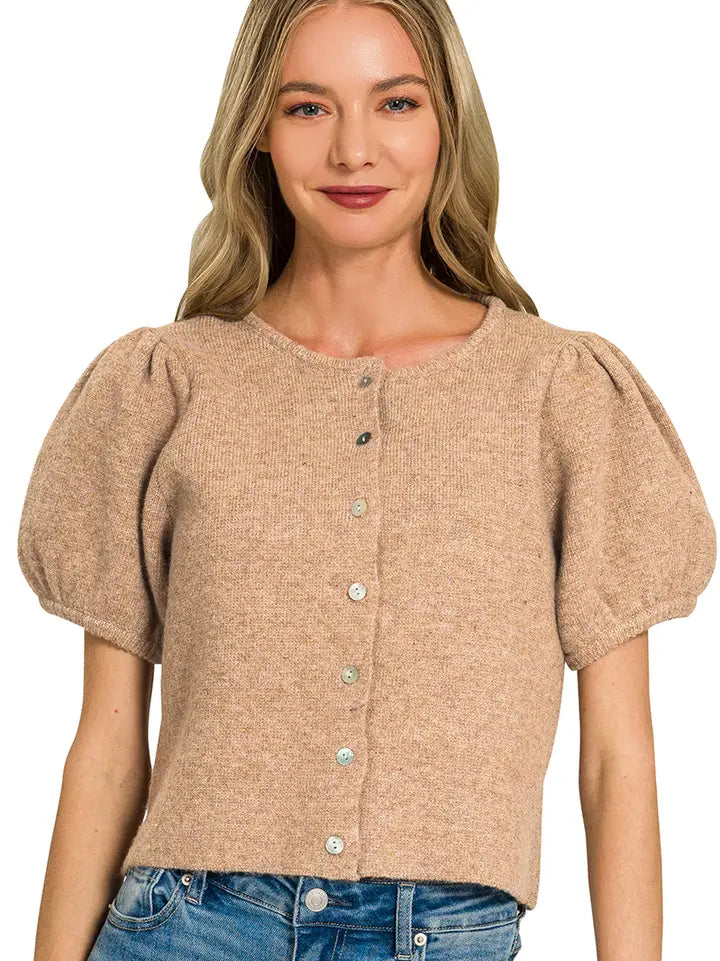 Tessa Puff Sleeve Sweater