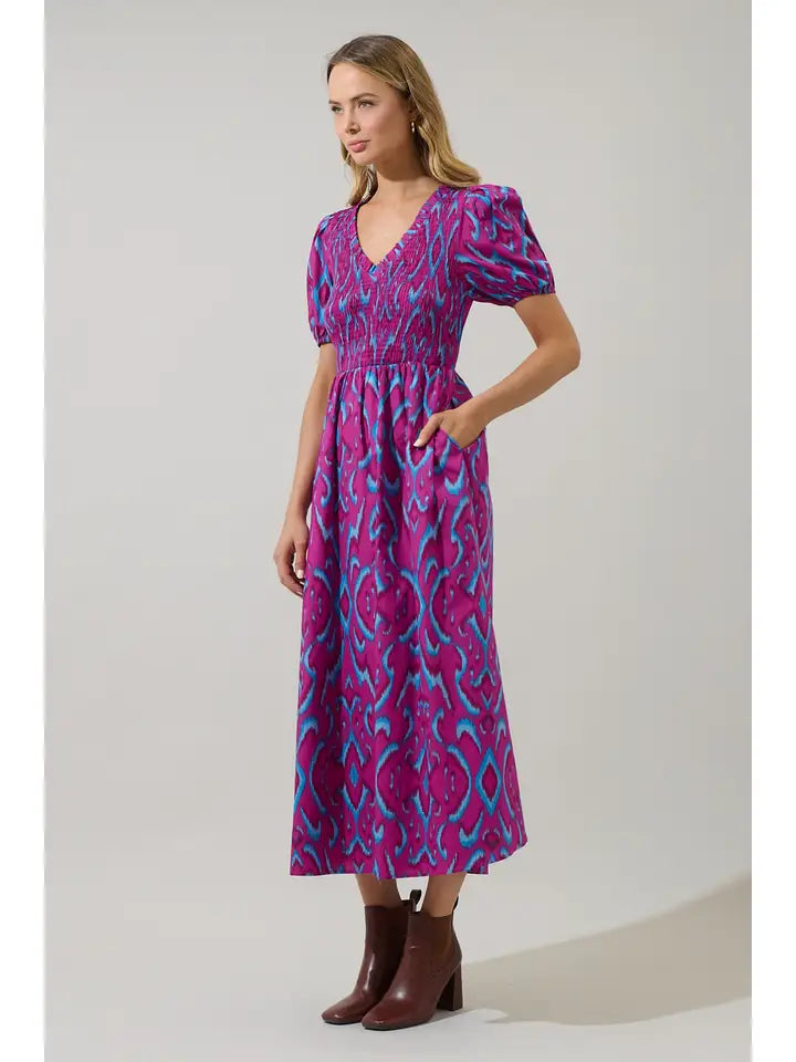 Bordeaux Boehme Dress