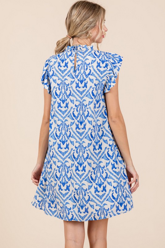 Poppy Print Dress