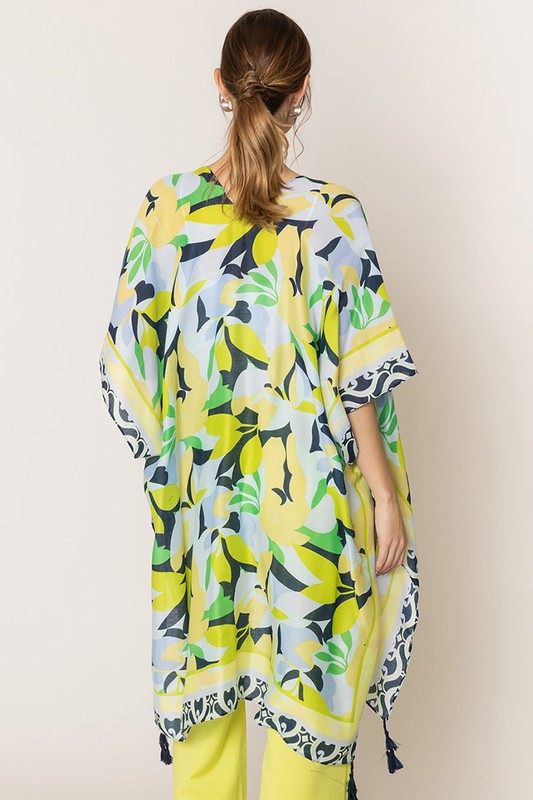 Paisley Print Kimono