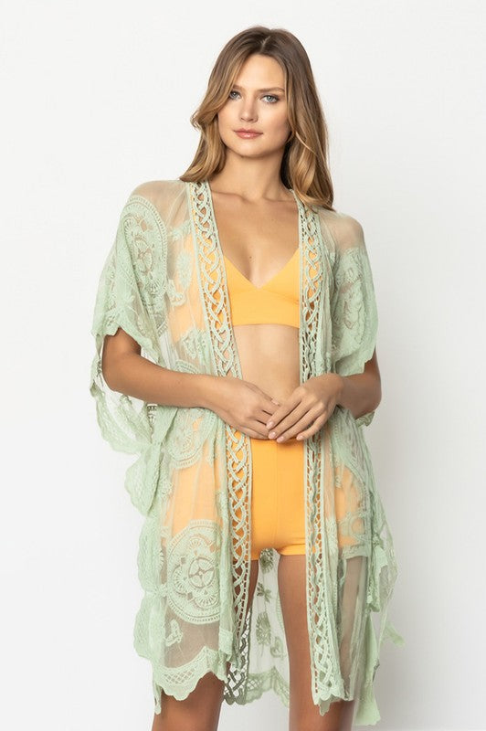 Lanie Lace Kimono