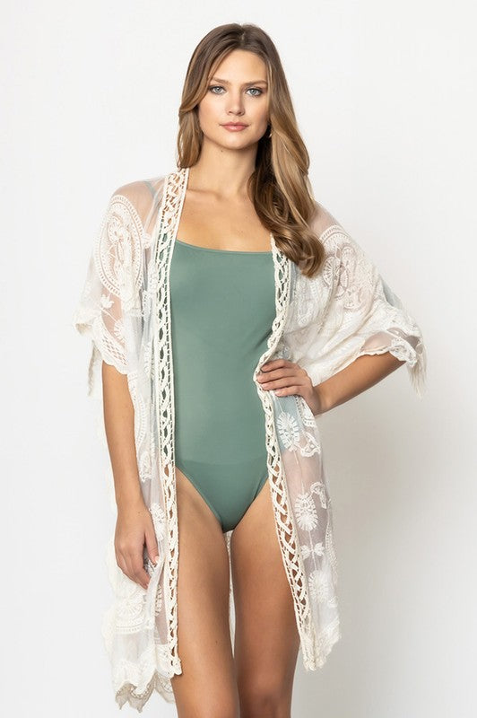 Lanie Lace Kimono
