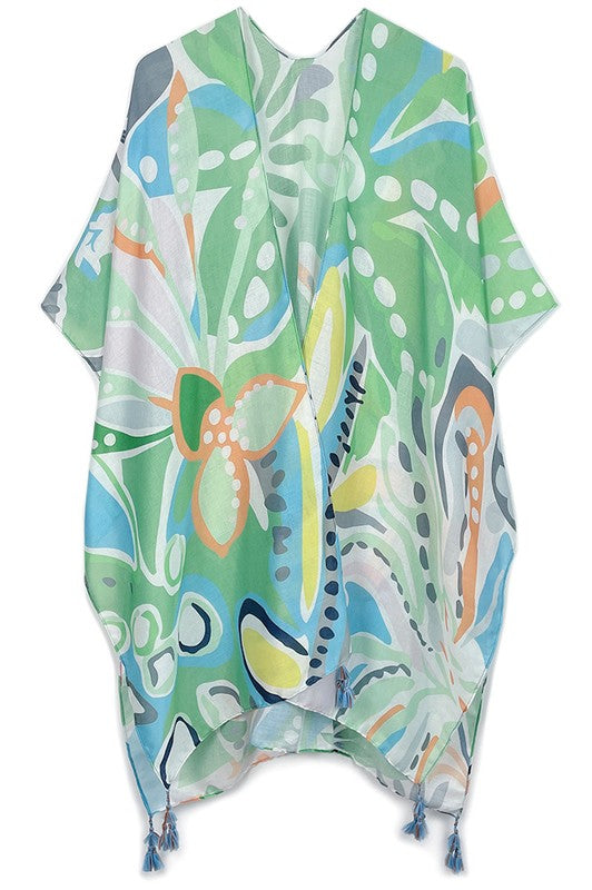 Tess Tropical Kimono