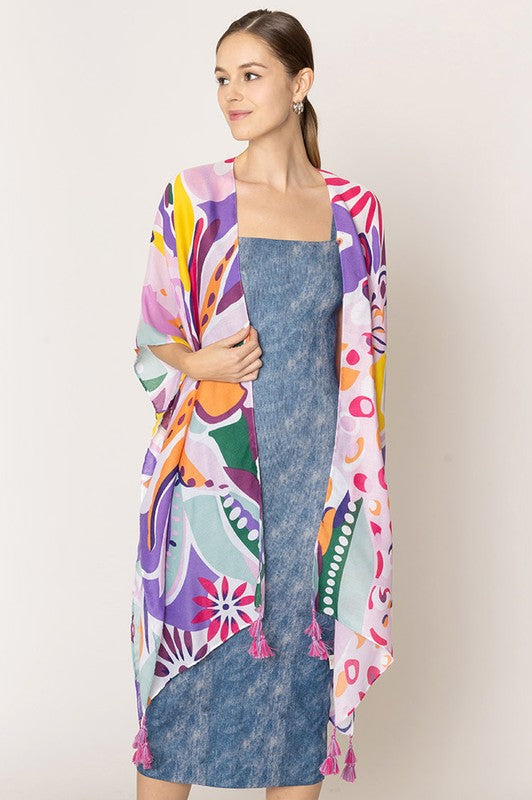 Tess Tropical Kimono