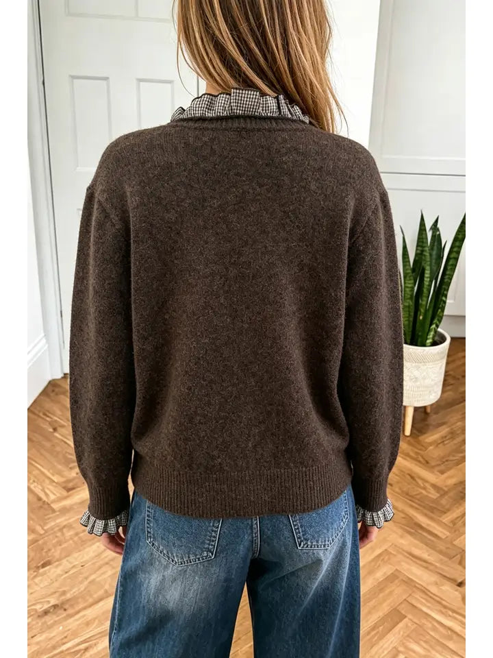 Pippa Ruffle Cardigan