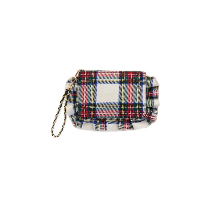 Mad about Plaid Wristlet