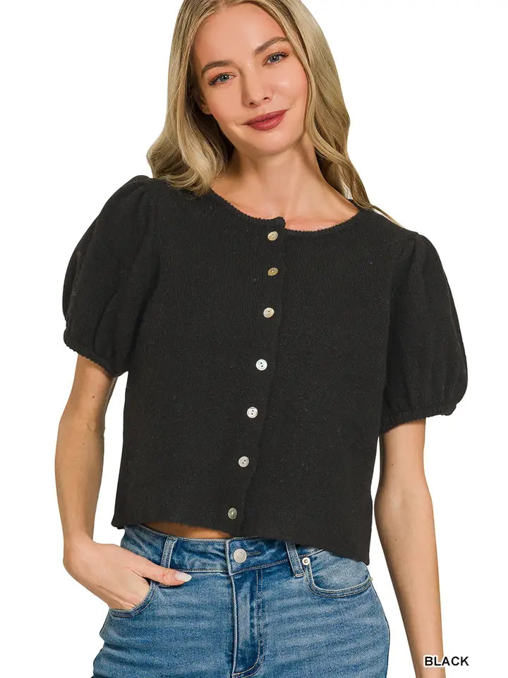 Tessa Puff Sleeve Sweater