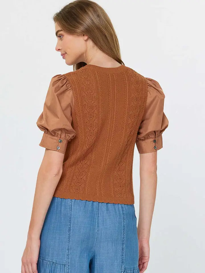 Copper Rose Cardigan