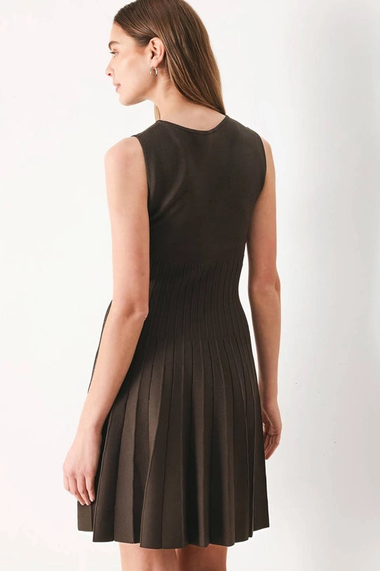 Truffle Pleat Dress