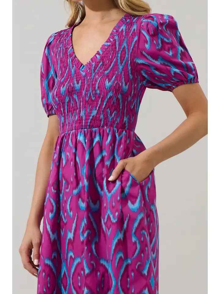 Bordeaux Boehme Dress