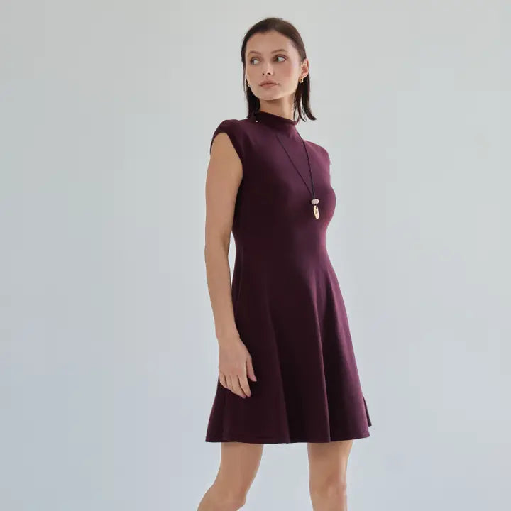 Autumn Plum Dress