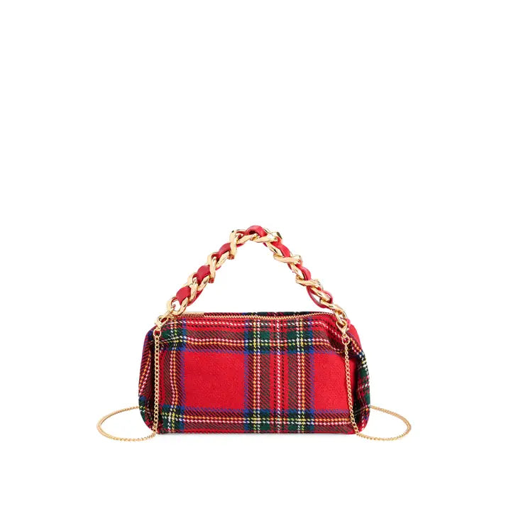 Mad about Plaid Handle Bag