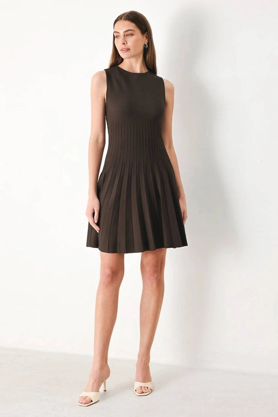 Truffle Pleat Dress