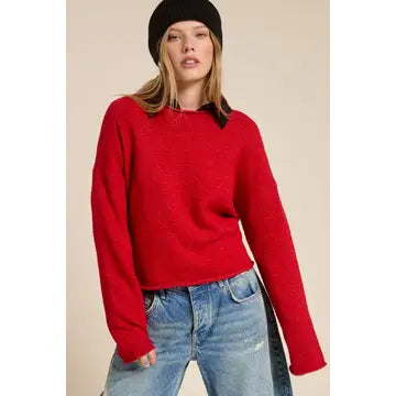 Tomato Red Sweater