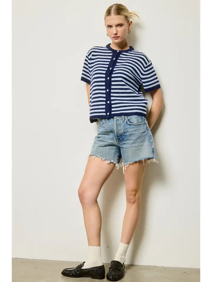 Pippy Striped Cardigan