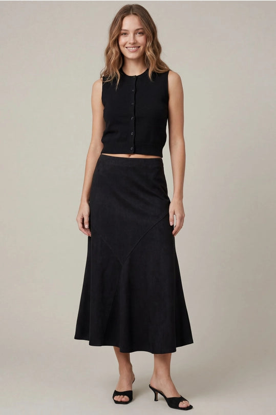 Briarwood Suede Skirt