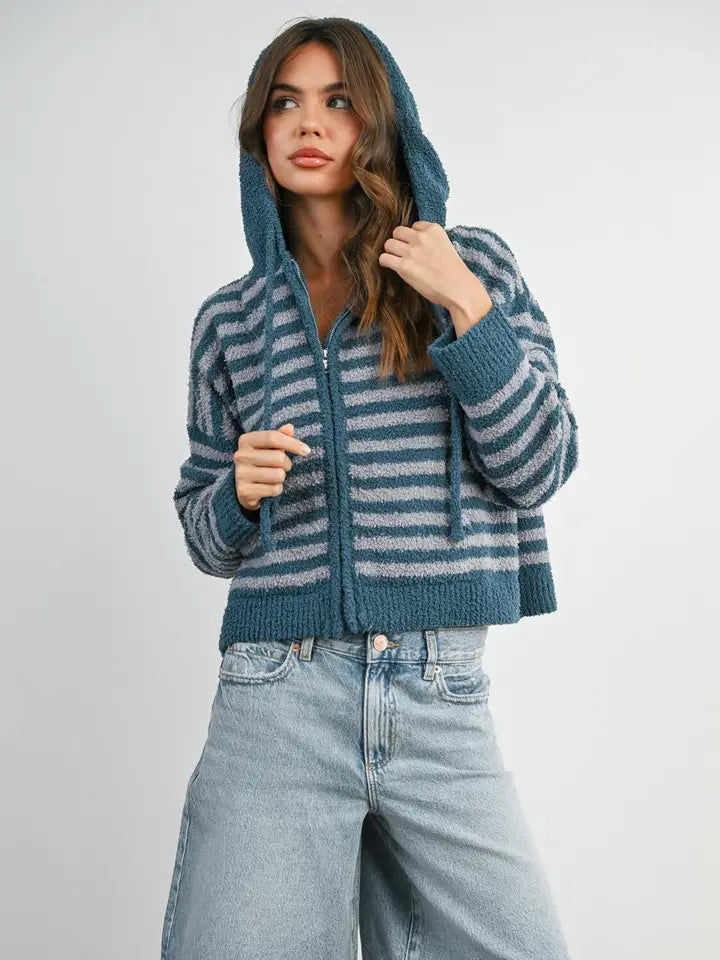 Snuggle Stripes Sweater
