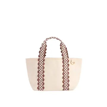 Gingham Mini Tote