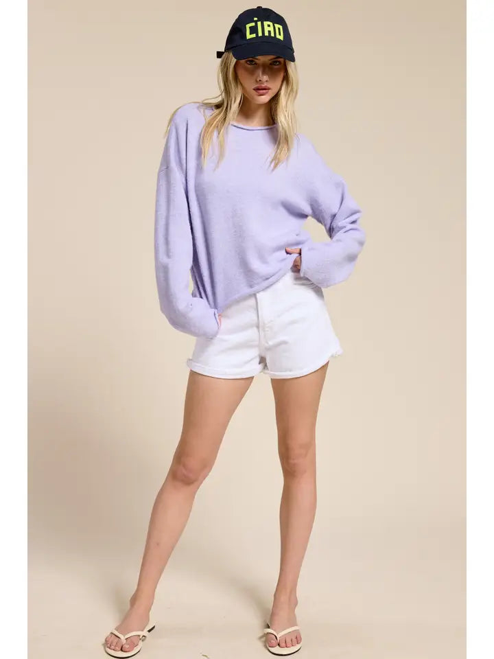 Lavender Tide Sweater