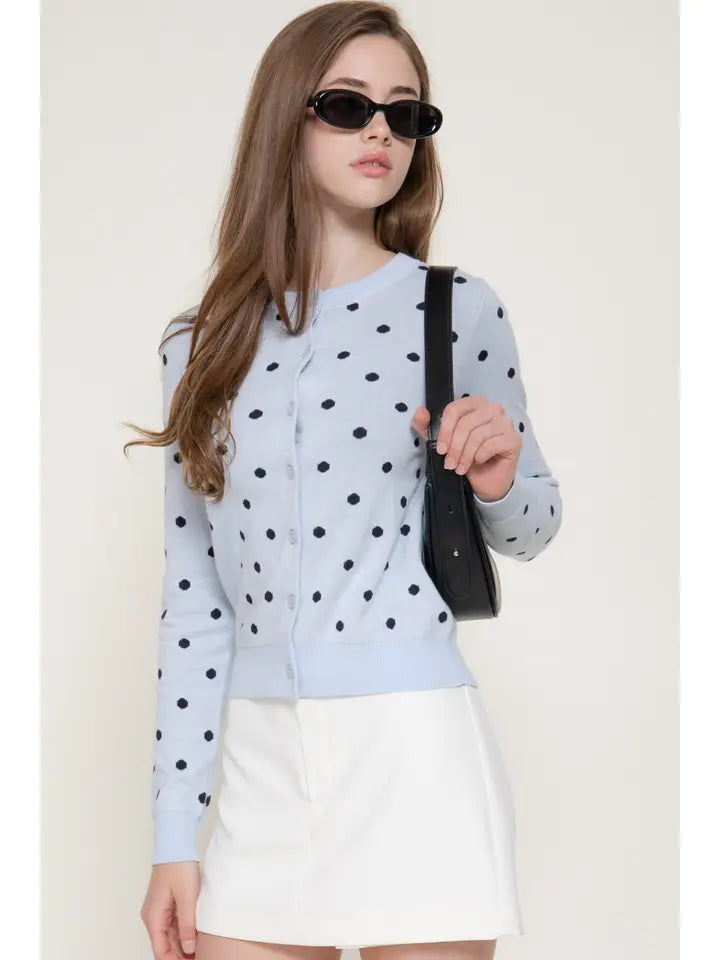Eloise Dot Cardigan