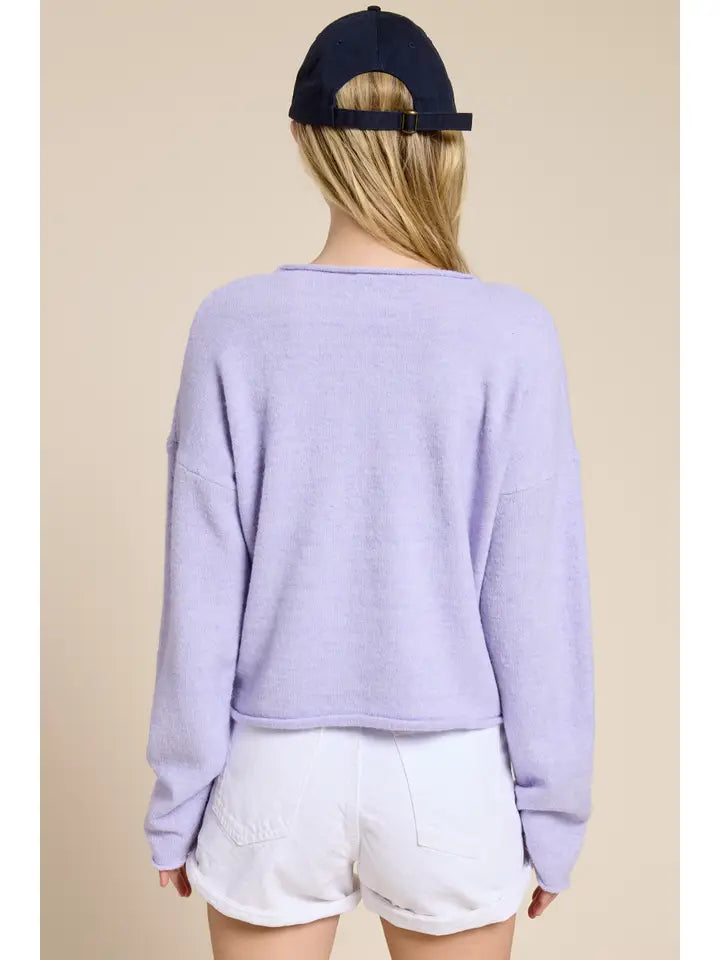 Lavender Tide Sweater