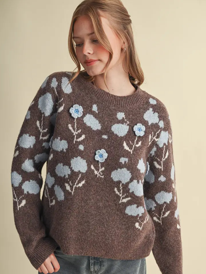 Bluebird Harvest Sweater