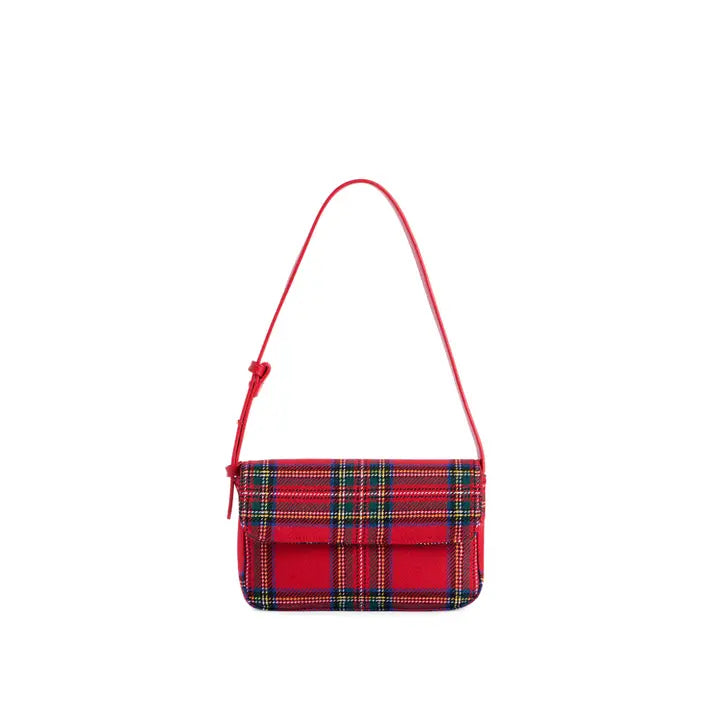 Mad about Plaid Shoulder Bag