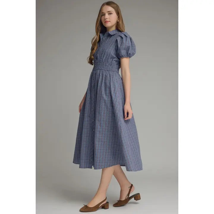 Madeline Plaid Dress