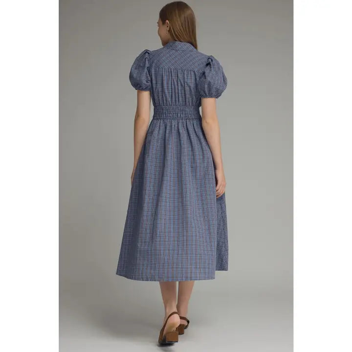 Madeline Plaid Dress