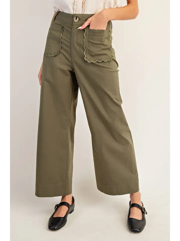 Suzi Scallop Pants