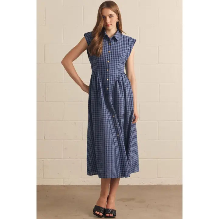 North Shore Check Dress