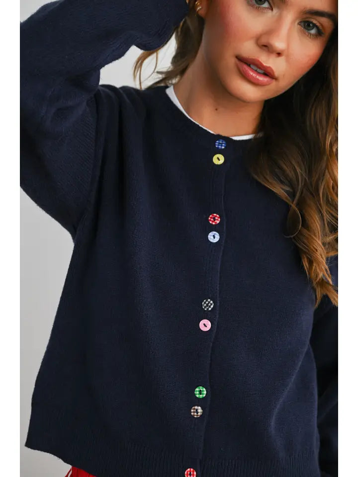 Cute As A Button Cardigan