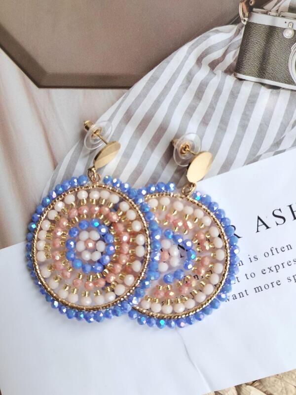 Chloe Blue Sky Statement Earrings