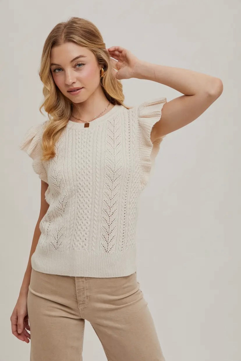 Cameron Cream Sweater