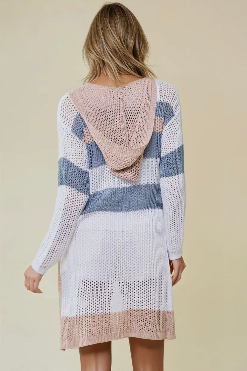 Sally Striped Cardigan