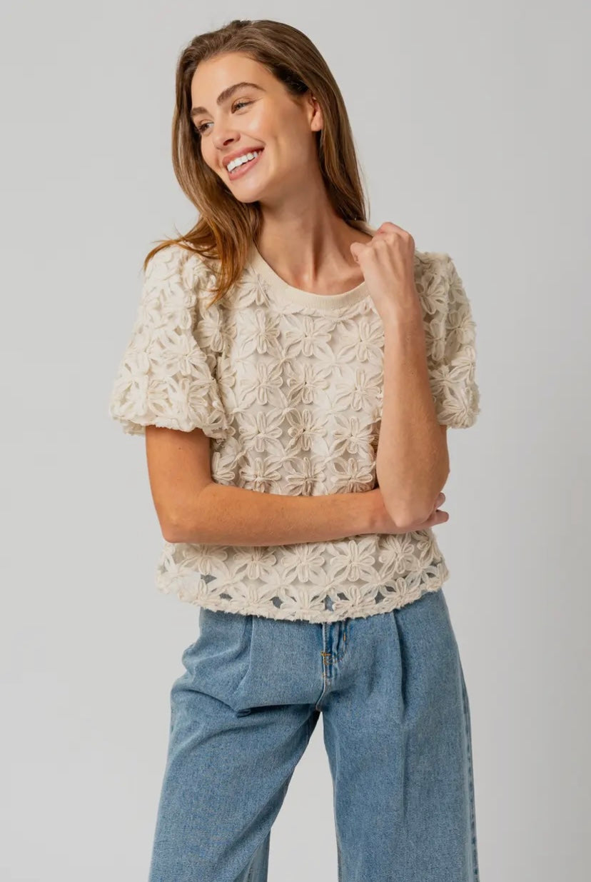 Lily Flower Top