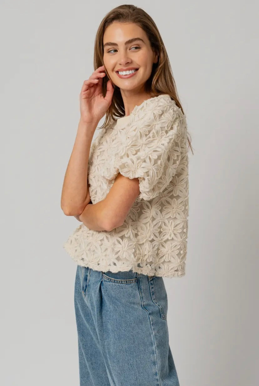 Lily Flower Top