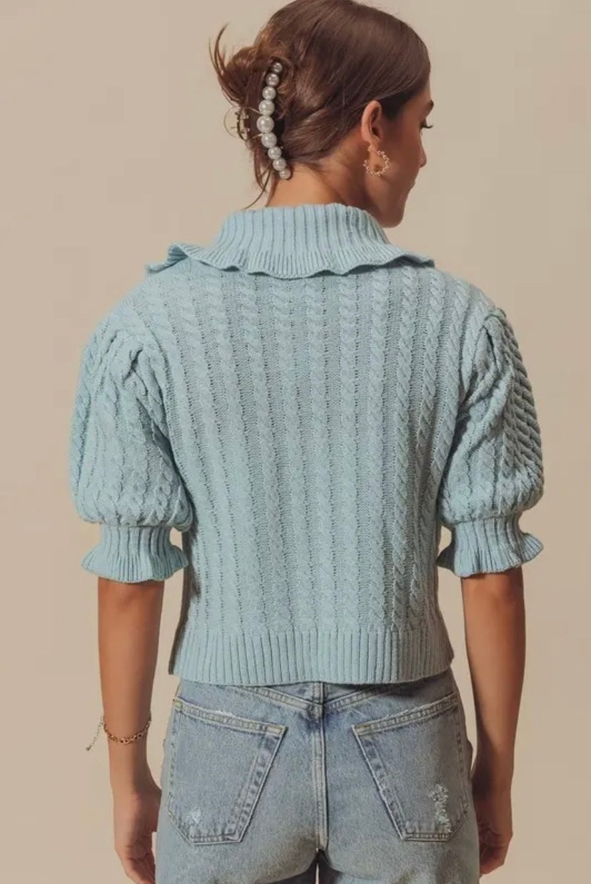 Cameron Cable Knit Cardigan