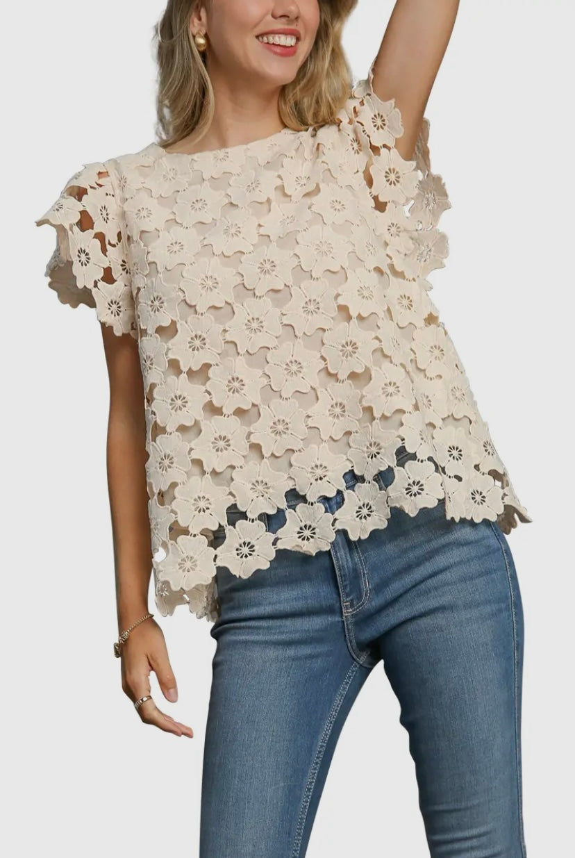 Emerson Eyelet Top