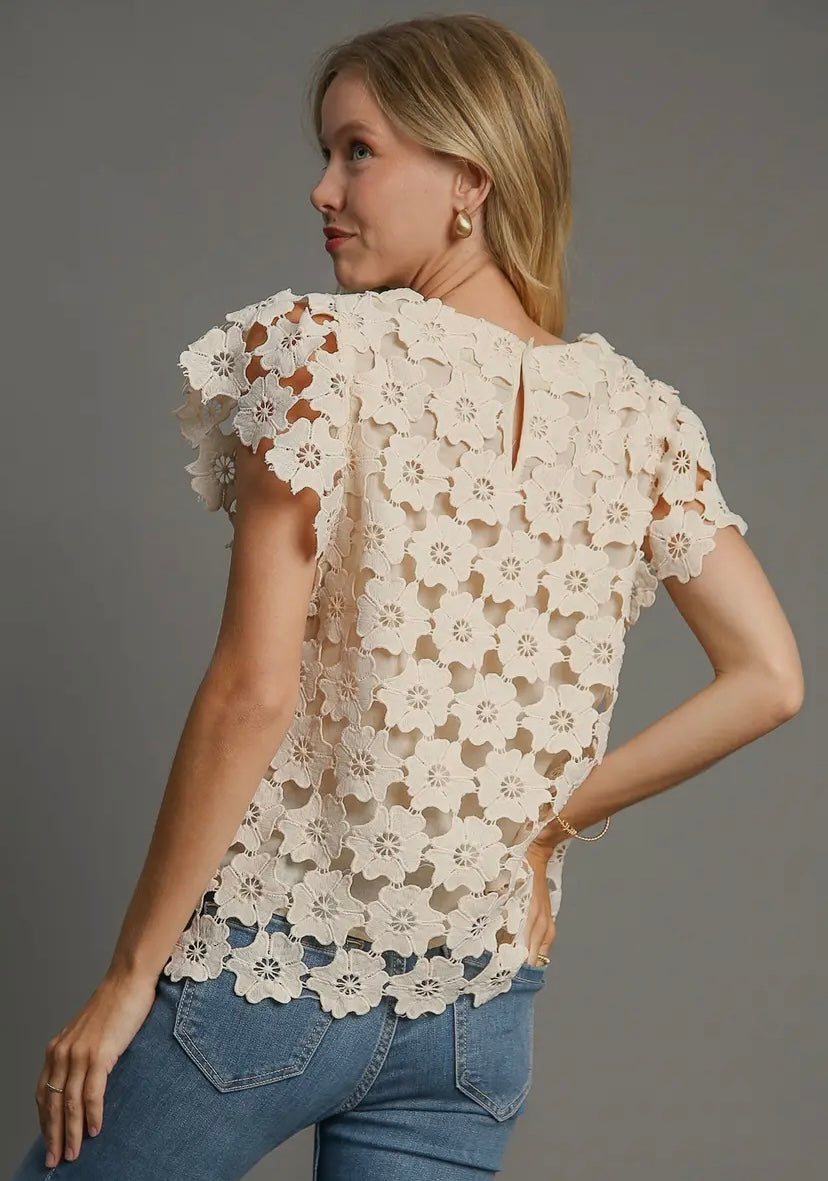 Emerson Eyelet Top