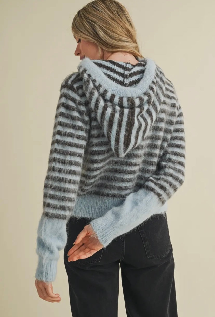 Sally Striped Cardigan
