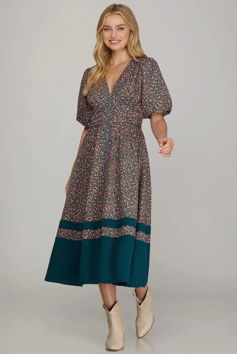 Autumn in Bloom Dress