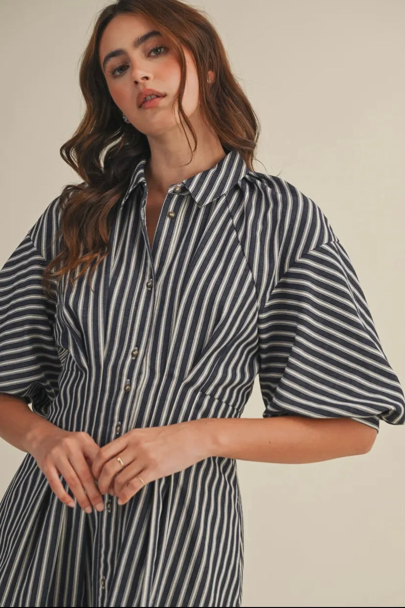 Susannah Striped Dress