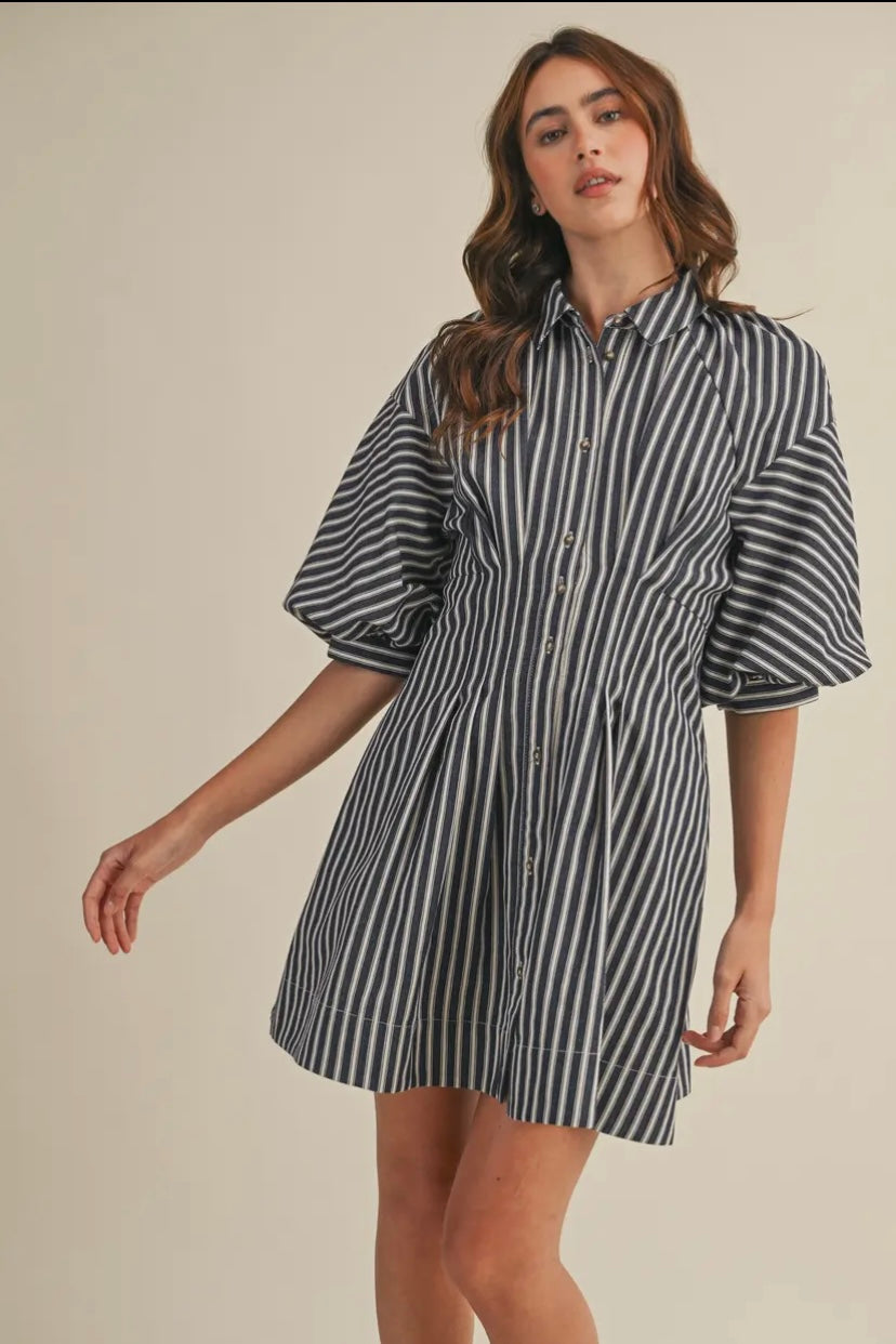 Susannah Striped Dress